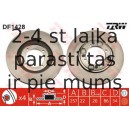 Bremžu diski TRW DF1428