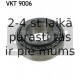Gultnis, Pārnesumkārba SKF VKT 9006