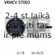 Parazīt-/Vadrullītis, Ķīļrievu siksna SKF VKMCV 57003