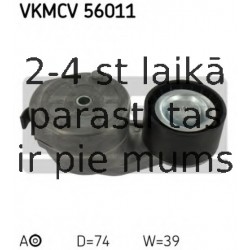 Spriegotājrullītis, Ķīļrievu siksna SKF VKMCV 56011
