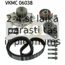 Ūdenssūknis + Zobsiksnas komplekts SKF VKMC 06038