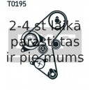 Ūdenssūknis + Zobsiksnas komplekts SKF VKMC 03316