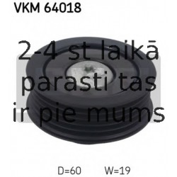 Parazīt-/Vadrullītis, Ķīļrievu siksna SKF VKM 64018