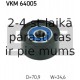 Parazīt-/Vadrullītis, Ķīļrievu siksna SKF VKM 64005