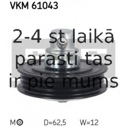 Spriegotājrullītis, Ķīļrievu siksna SKF VKM 61043