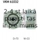Parazīt-/Vadrullītis, Ķīļrievu siksna SKF VKM 61032