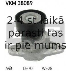 Spriegotājrullītis, Ķīļrievu siksna SKF VKM 38089