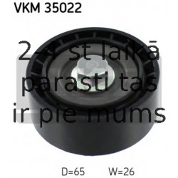 Parazīt-/Vadrullītis, Ķīļrievu siksna SKF VKM 35022