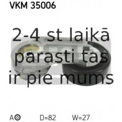 Spriegotājrullītis, Ķīļrievu siksna SKF VKM 35006