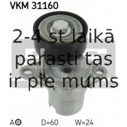Spriegotājrullītis, Ķīļrievu siksna SKF VKM 31160