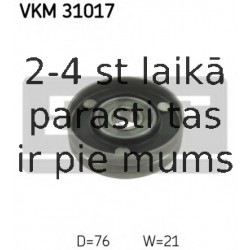 Parazīt-/Vadrullītis, Ķīļrievu siksna SKF VKM 31017