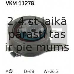 Spriegotājrullītis, Gāzu sadales mehānisma piedziņas siksna SKF VKM 11278