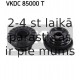 Amortizatora statnes balsts SKF VKDC 85000 T