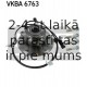 Комплект подшипника ступицы колеса SKF VKBA 6763