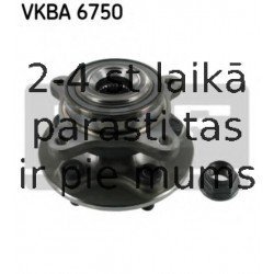 Комплект подшипника ступицы колеса SKF VKBA 6750