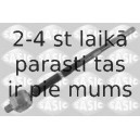 Осевой шарнир, рулевая тяга SASIC 7776057