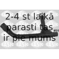 Шланг радиатора SASIC 3406369