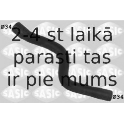 Шланг радиатора SASIC 3406361