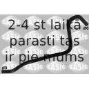 Шланг радиатора SASIC 3406140