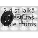 Piedziņas skriemelis, Kloķvārpsta SASIC 2156048