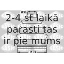 Putekļusargu komplekts, Piedziņas vārpsta SASIC 1900017