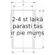 Cilindra čaula MAHLE ORIGINAL 061 LW 00101 001