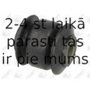 Подвеска, рычаг независимой подвески колеса FORTUNE LINE FZ91047