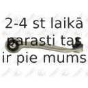 Neatkarīgās balstiekārtas svira, Riteņa piekare FORTUNE LINE FZ5762