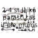 Remkomplekts, Neatk. balstiekārtas šķērssvira FORTUNE LINE FZ5530