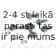 Sprostplāksne, Balst-/Virzošais šarnīrs FORTUNE LINE FZ3991