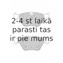 Bremžu uzliku kompl., Disku bremzes FERODO FDB4753