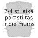 Bremžu uzliku kompl., Disku bremzes FERODO FDB4701