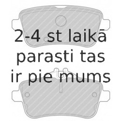 Bremžu uzliku kompl., Disku bremzes FERODO FDB4701