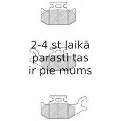 Bremžu uzliku kompl., Disku bremzes FERODO FDB4614