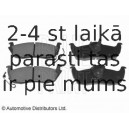 Комплект тормозных колодок, дисковый тормоз BLUE PRINT ADA104220