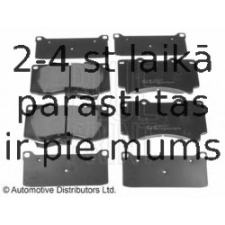 Комплект тормозных колодок, дисковый тормоз BLUE PRINT ADA104221
