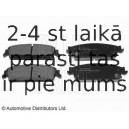 Комплект тормозных колодок, дисковый тормоз BLUE PRINT ADA104251