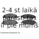 Комплект тормозных колодок, дисковый тормоз BLUE PRINT ADA104256