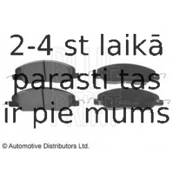 Комплект тормозных колодок, дисковый тормоз BLUE PRINT ADA104256