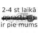 Aksiālais šarnīrs, Stūres šķērsstiepnis FEBI BILSTEIN 41915