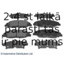 Комплект тормозных колодок, дисковый тормоз BLUE PRINT ADA104261