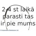 Trose, Stāvbremžu sistēma BLUE PRINT ADA104606