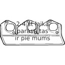 Blīve, Izplūdes kolektors ELRING 762.199