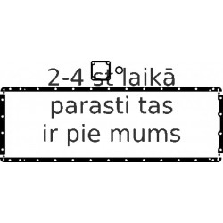 Комплект прокладок, маслянный поддон ELRING 749.592