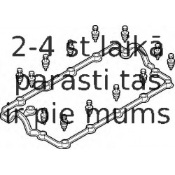 Комплект прокладок, крышка головки цилиндра ELRING 726.290