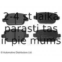 Комплект тормозных колодок, дисковый тормоз BLUE PRINT ADF124201