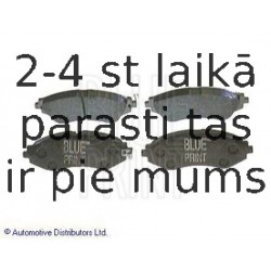 Комплект тормозных колодок, дисковый тормоз BLUE PRINT ADG04207