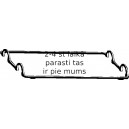 Прокладка, крышка головки цилиндра ELRING 597.430