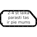 Blīve, Eļļas vācele ELRING 581.097