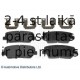 Комплект тормозных колодок, дисковый тормоз BLUE PRINT ADG042126